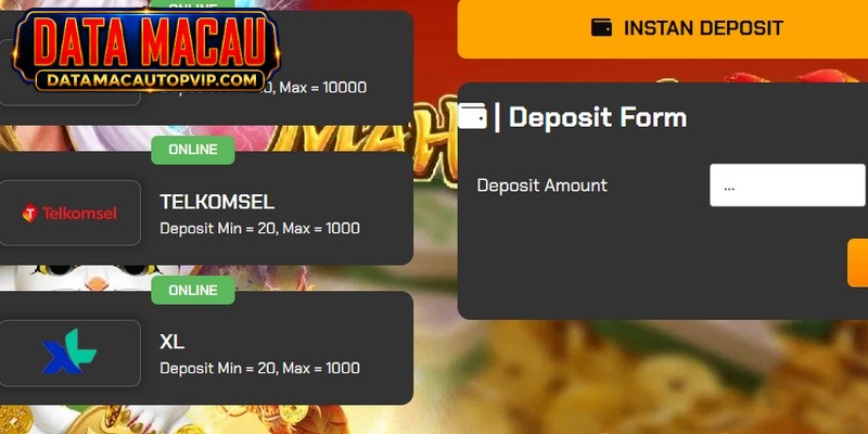Tips aman dan sukses untuk melakukan deposit di Data Macau sejak pertama kali