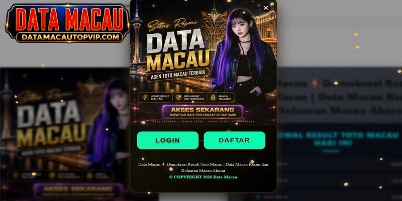 Data Merek Macau dengan gambaran umum tentang merek hiburan berkelas